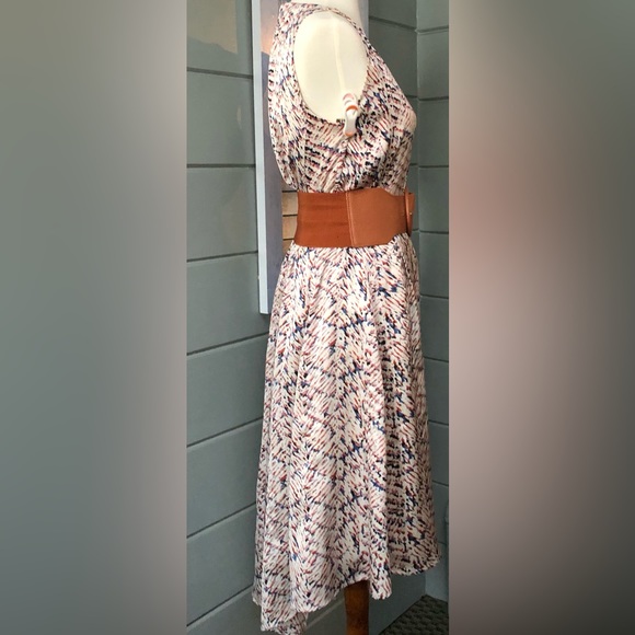 The limited sleeveless asymmetrical high low print midi dress 12 ⚡️SALE GUC - Picture 2 of 11